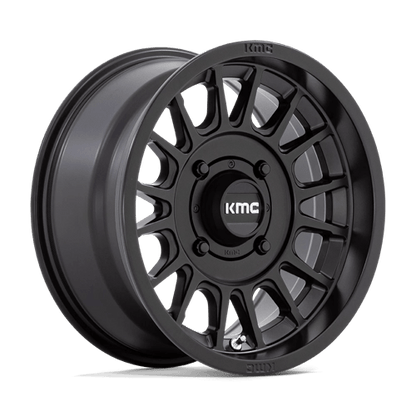 KMC KS138 IMPACT UTV Satin Black 15x7 +10 4x156mm 115.1mm