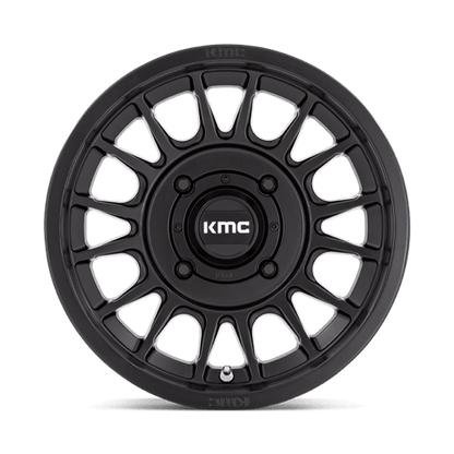 KMC KS138 IMPACT UTV Satin Black 15x7 +10 4x137mm 96mm