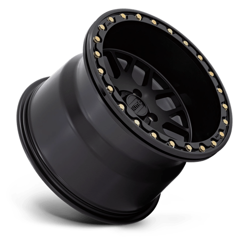 KMC KS235 GRENADE UTV BEADLOCK Satin Black 14x7 +10 4x137mm 112.1mm