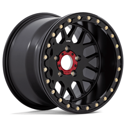KMC KS235 GRENADE UTV BEADLOCK Satin Black 15x6 +38 4x137mm 112.1mm