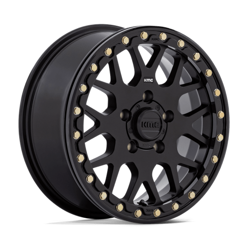 KMC KS235 GRENADE UTV BEADLOCK Satin Black 15x6 +38 5x114.3mm 72.6mm