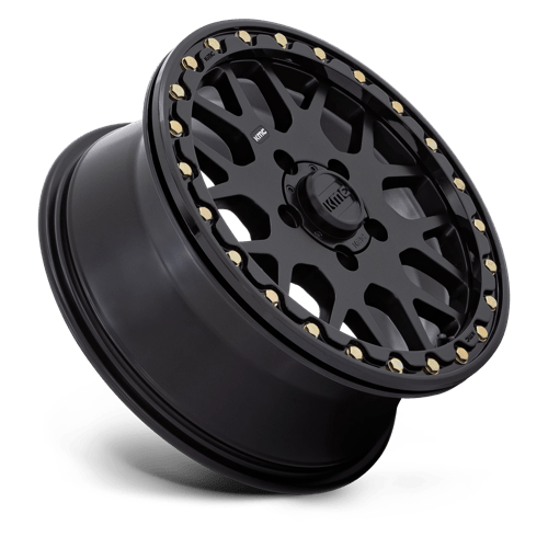 KMC KS235 GRENADE UTV BEADLOCK Satin Black 15x6 +38 5x114.3mm 72.6mm