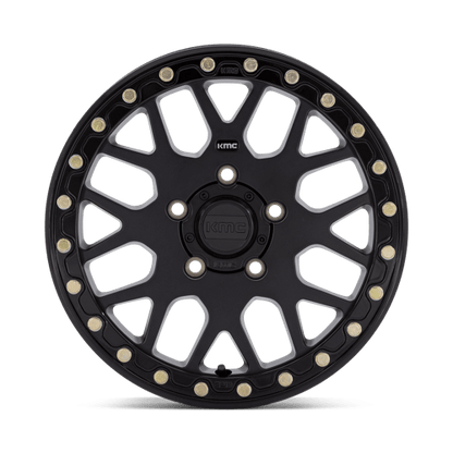 KMC KS235 GRENADE UTV BEADLOCK Satin Black 15x6 +38 5x114.3mm 72.6mm