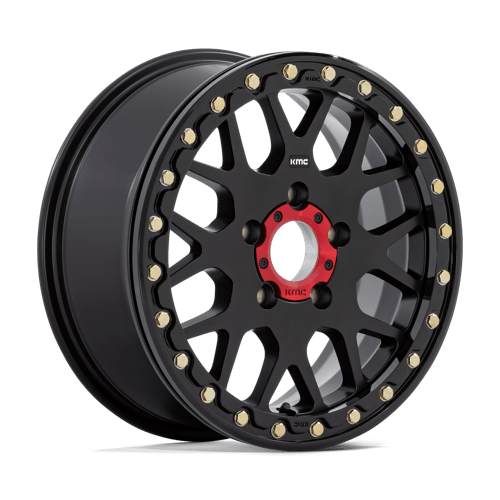 KMC KS235 GRENADE UTV BEADLOCK Satin Black 15x6 +38 5x114.3mm 72.6mm