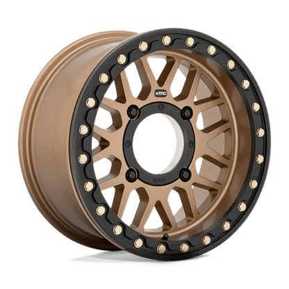 KMC KS235 GRENADE UTV BEADLOCK Satin Bronze 15x7 +10 4x137mm 112.1mm