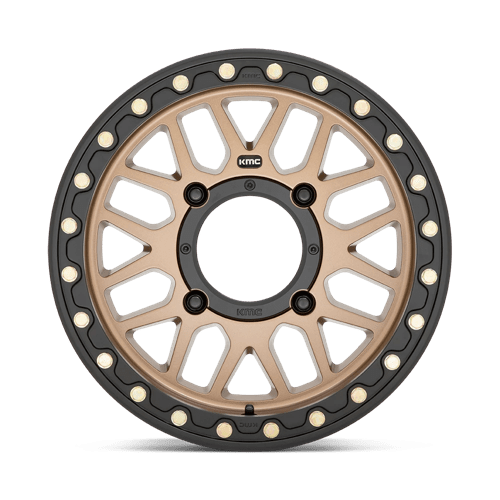 KMC KS235 GRENADE UTV BEADLOCK Satin Bronze 15x7 +10 4x156mm 115.1mm