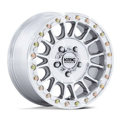 KMC KS239 IMPACT UTV BEADLOCK Machined 15x10 0 4x137mm 96mm