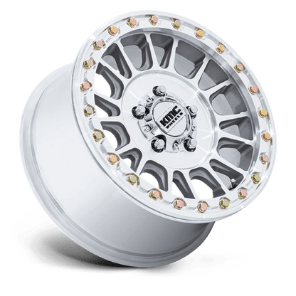 KMC KS239 IMPACT UTV BEADLOCK Machined 15x10 0 4x156mm 115.1mm