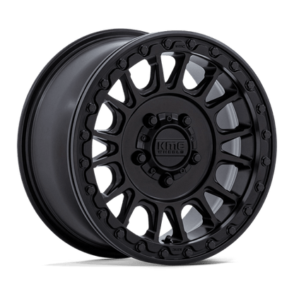 KMC KS239 IMPACT UTV BEADLOCK Satin Black 15x7 +10 6x139.7mm 100.3mm