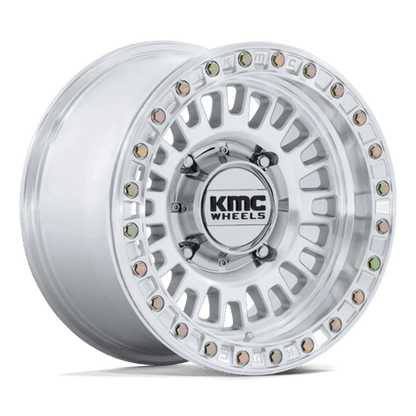 KMC KS242 AZTEC UTV BEADLOCK Machined 15x8 0 4x137mm 96mm