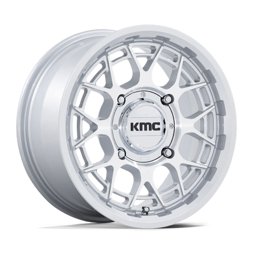 KMC KS139 TECHNIC UTV Gloss Silver Machined 15x7 +38 5x114.3mm 72.6mm