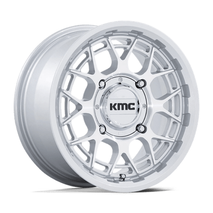 KMC KS139 TECHNIC UTV Gloss Silver Machined 15x7 +38 5x114.3mm 72.6mm