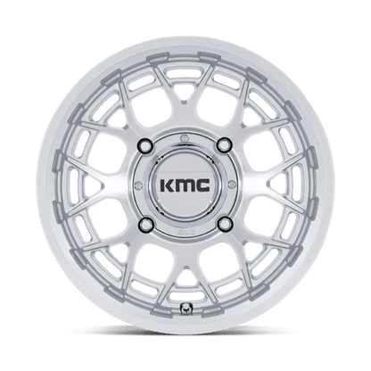 KMC KS139 TECHNIC UTV Gloss Silver Machined 15x7 +38 5x114.3mm 72.6mm