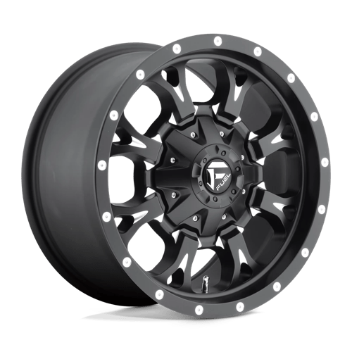 Fuel Offroad D517 KRANK Matte Black Milled 17x9 +20 6x135|6x139.7mm 106.1mm