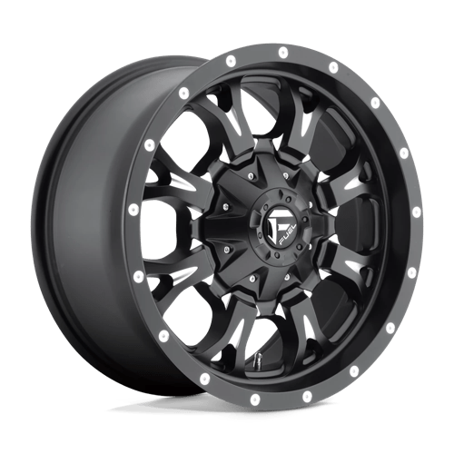 Fuel Offroad D517 KRANK Matte Black Milled 18x9 +1 5x114.3|5x127mm 78.1mm