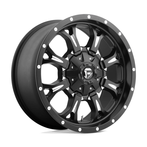 Fuel Offroad D517 KRANK Matte Black Milled 20x9 +20 6x135|6x139.7mm 106.1mm