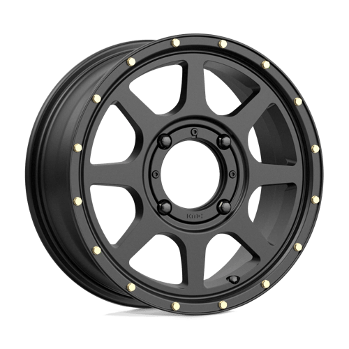 KMC KS134 ADDICT 2 UTV Satin Black 15x6 +38 4x137mm 112.1mm