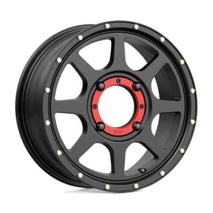 KMC KS134 ADDICT 2 UTV Satin Black 15x6 +38 4x137mm 112.1mm