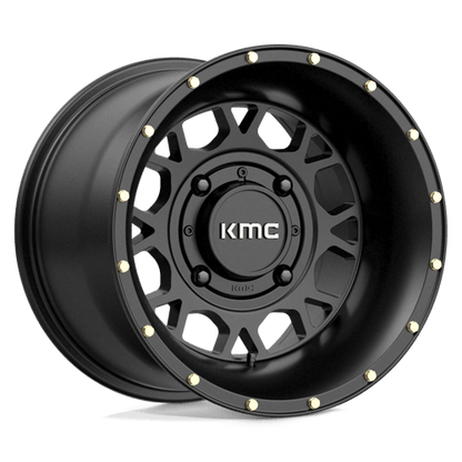 KMC KS135 GRENADE UTV Satin Black 14x10 0 4x137mm 112.1mm