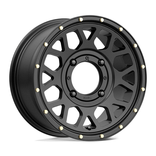 KMC KS135 GRENADE UTV Satin Black 14x7 +38 4x137mm 112.1mm
