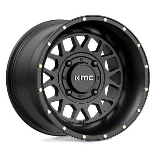 KMC KS135 GRENADE UTV Satin Black 15x10 0 4x137mm 112.1mm