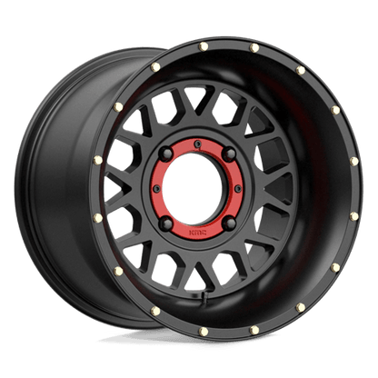 KMC KS135 GRENADE UTV Satin Black 15x10 0 4x156mm 132mm