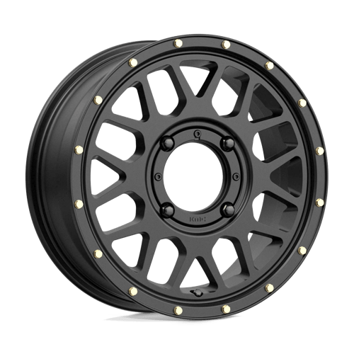 KMC KS135 GRENADE UTV Satin Black 15x6 +38 4x137mm 112.1mm