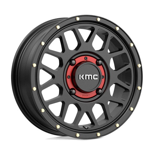 KMC KS135 GRENADE UTV Satin Black 15x6 +38 4x137mm 112.1mm