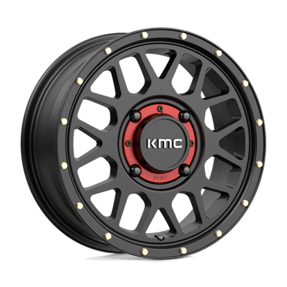 KMC KS135 GRENADE UTV Satin Black 15x6 +38 4x137mm 112.1mm