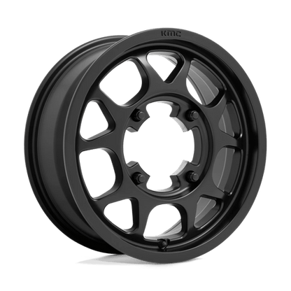 KMC KS136 TORO UTV Satin Black 15x6 +38 4x156mm 115.1mm