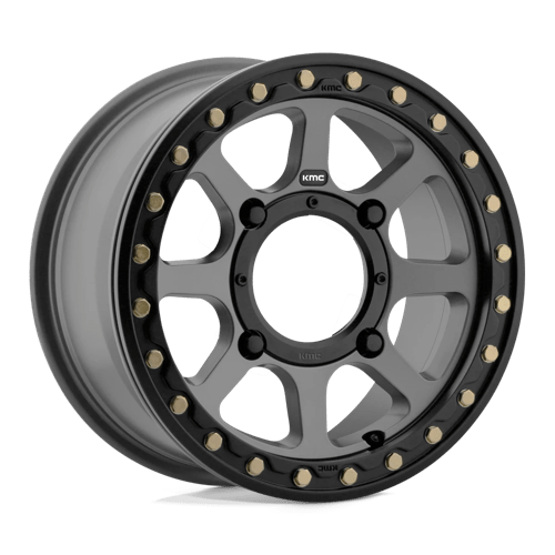 KMC KS234 ADDICT 2 UTV BEADLOCK Satin Gray 15x6 +38 4x137mm 112.1mm