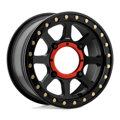 KMC KS234 ADDICT 2 UTV BEADLOCK Satin Black 15x6 +38 4x137mm 112.1mm