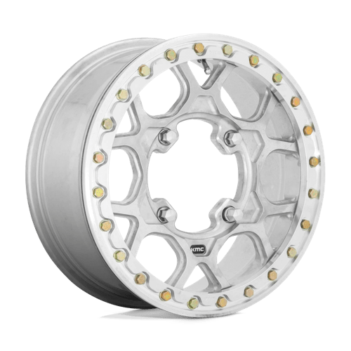 KMC KS433 MESA FORGED UTV BEADLOCK Raw Machined Forged 15x6 +38 4x156mm 119.1mm