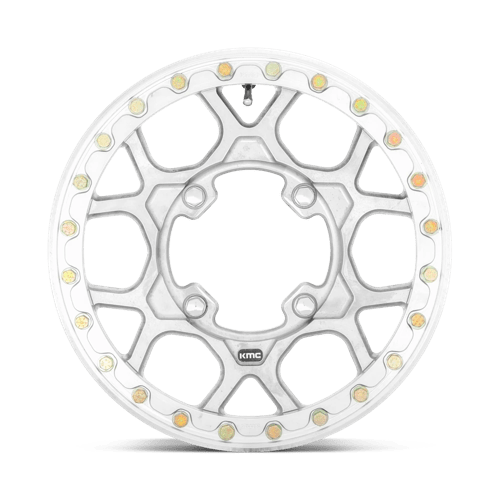 KMC KS433 MESA FORGED UTV BEADLOCK Raw Machined Forged 15x6 +38 4x137mm 99.1mm