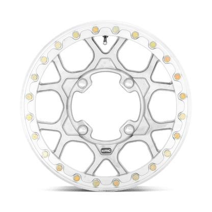 KMC KS433 MESA FORGED UTV BEADLOCK Raw Machined Forged 15x6 +38 4x156mm 119.1mm