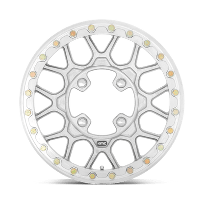 KMC KS435 GRENADE FORGED UTV BEADL Raw Machined Forged 15x6 +38 4x156mm 119.1mm