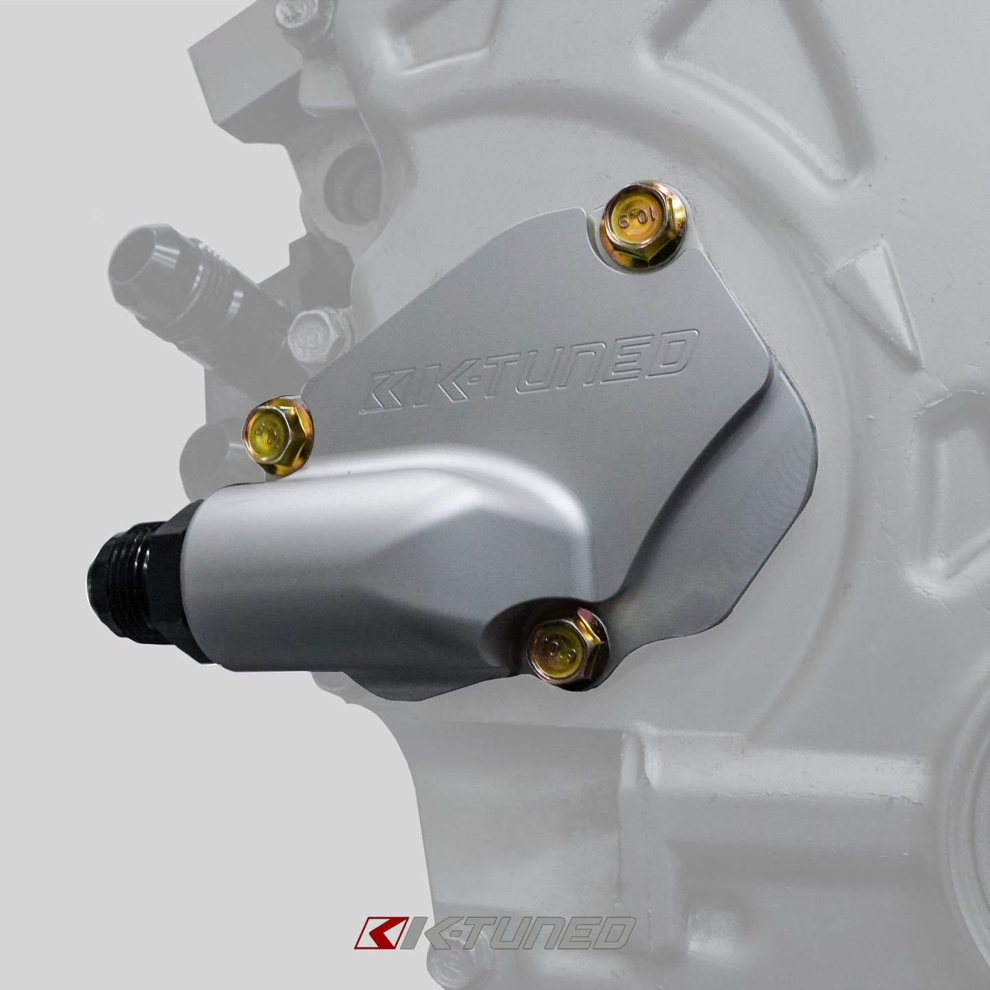 Tensioner Cover with Oil Return