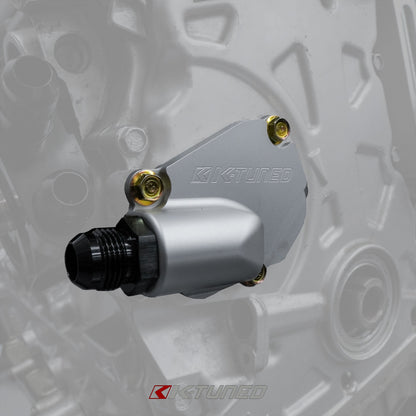 Tensioner Cover with Oil Return