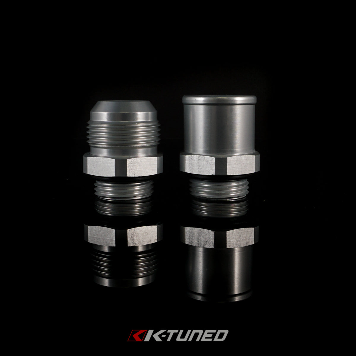 Silver AN to ORB (O-Ring) Fitting