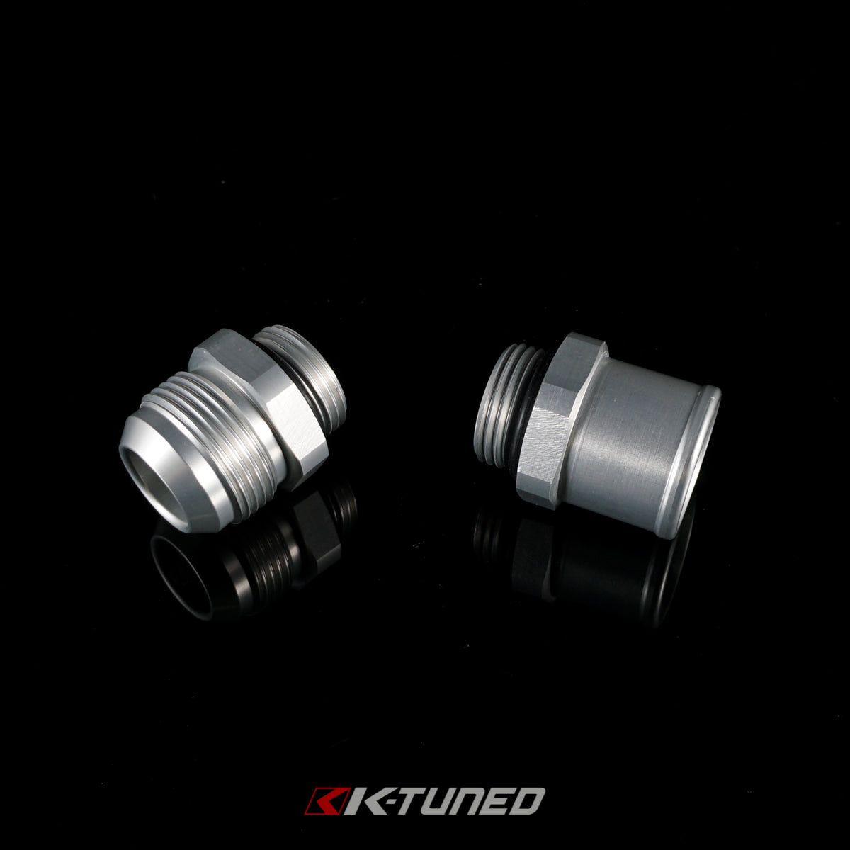 Silver AN to ORB (O-Ring) Fitting