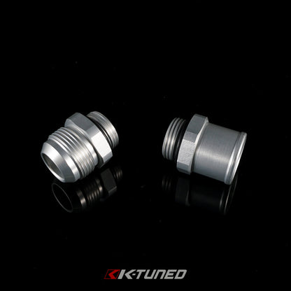 Silver AN to ORB (O-Ring) Fitting