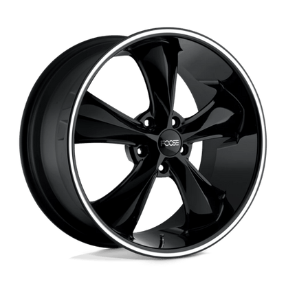 Foose F104 LEGEND Gloss Black Milled 20x10 +20 5x115mm 71.5mm