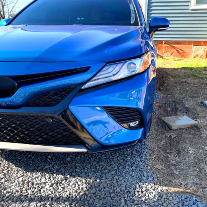 2018-2020 Toyota Camry SE/XSE 12V/19W H16 Fog Lights Kit (Chrome Housing/Clear Lens)