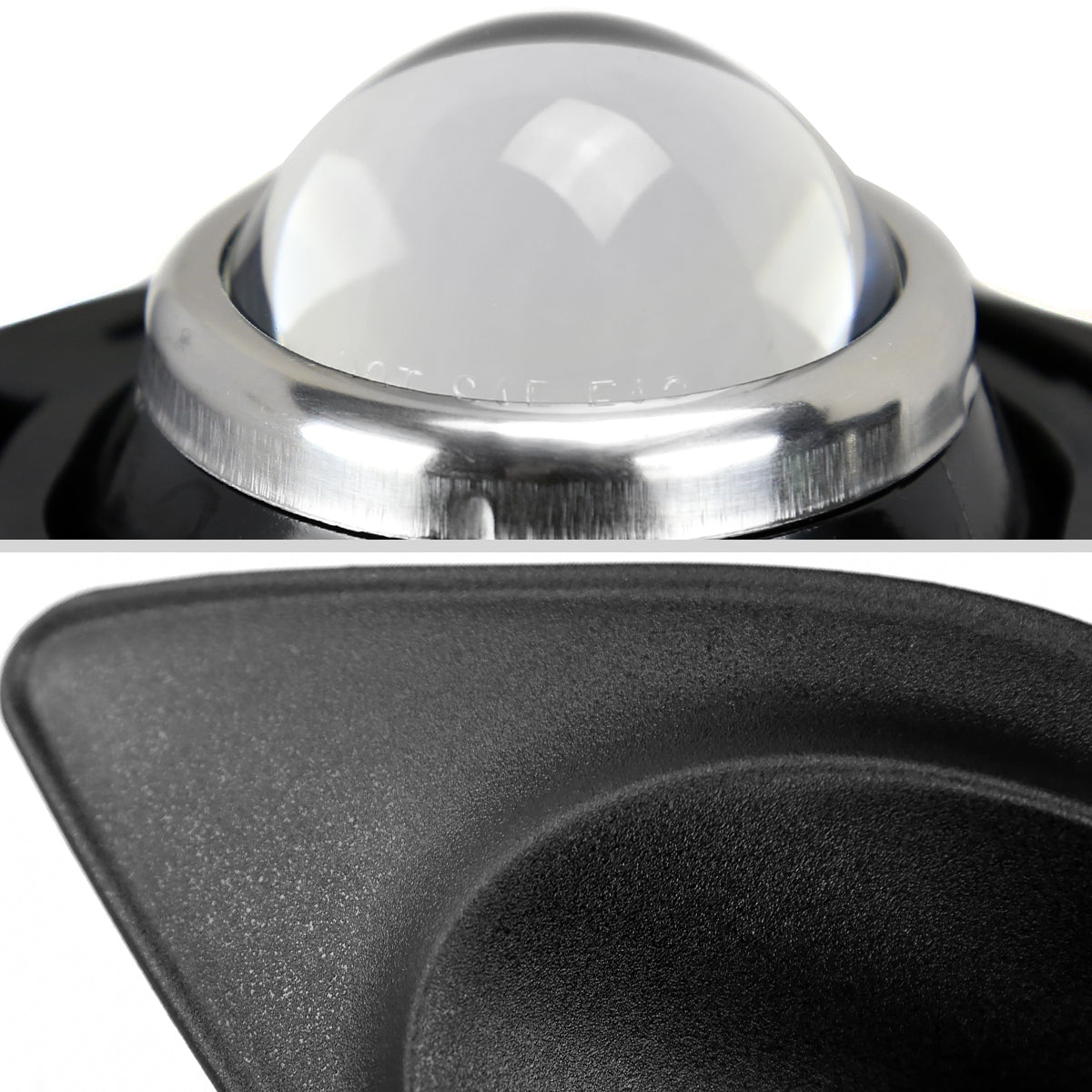 2015-2020 Dodge Charger H11 Projector Fog Lights Kit (Chrome Housing/Clear Lens)