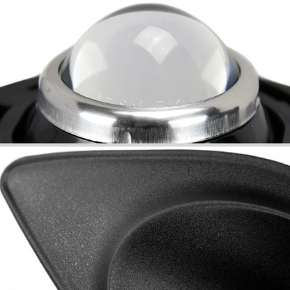 2015-2020 Dodge Charger H11 Projector Fog Lights Kit (Chrome Housing/Clear Lens)