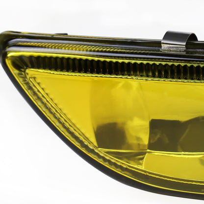 2001-2002 Toyota Corolla H3 Fog Lights (Chrome Housing/Yellow Lens)