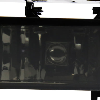 2002-2006 Cadillac Escalade 12V/27W 880 Factory Style Fog Lights (Chrome Housing/Smoked Lens)