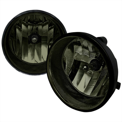 2004-2016 Toyota Sequoia/Tundra/Tacoma/Solara H10 Fog Lights Kit (Chrome Housing/Smoked Lens)