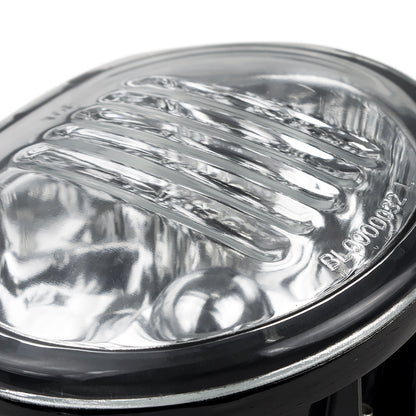 2003-2008 Toyota Matrix Pontiac Vibe 12V/55W 9006 Fog Lights (Chrome Housing/Clear Lens)