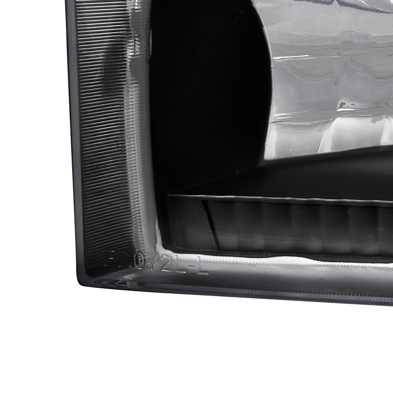 1999-2004 Ford F-250/F-350/F-450/F-550/Excursion Factory style Headlights (Matte Black Housing/Clear Lens)